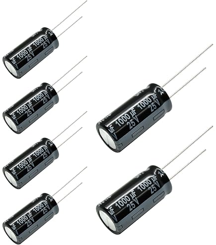 Amazon.co.jp: Panasonic 6pcs FRシリーズ アルミ電解コンデンサ - 25V